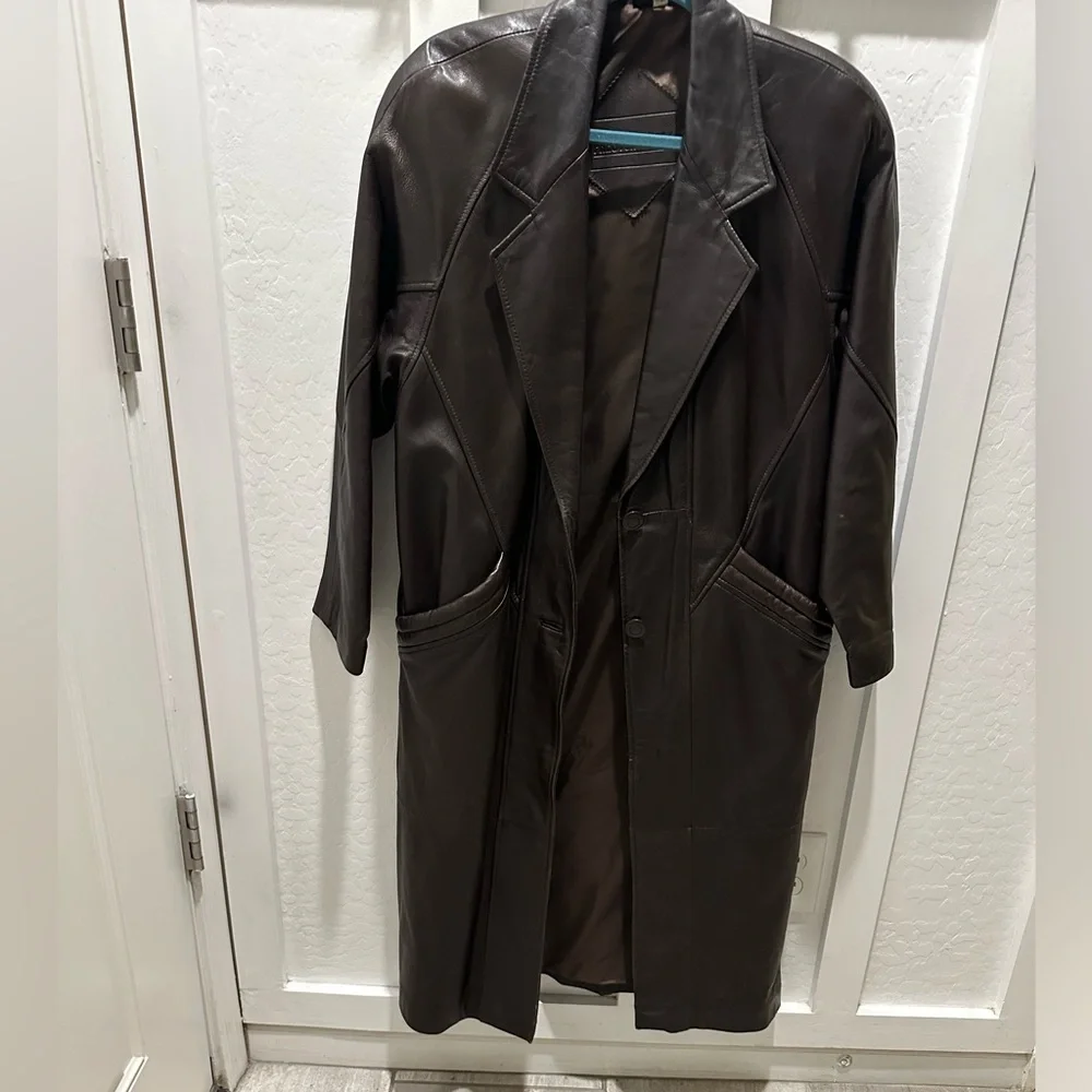 Preston & York‎ women's Dark Brown Trench Coat